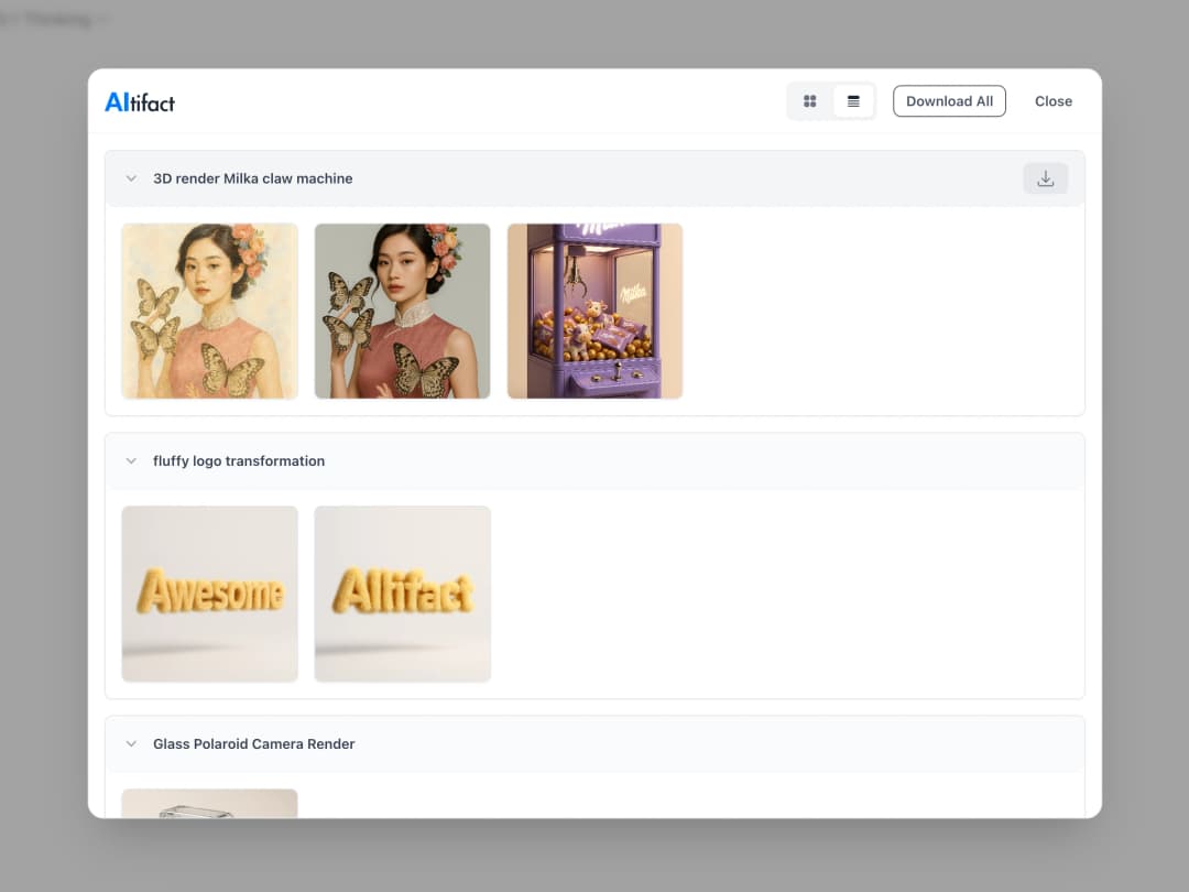 AItifact - Privacy First and Advanced Downloads