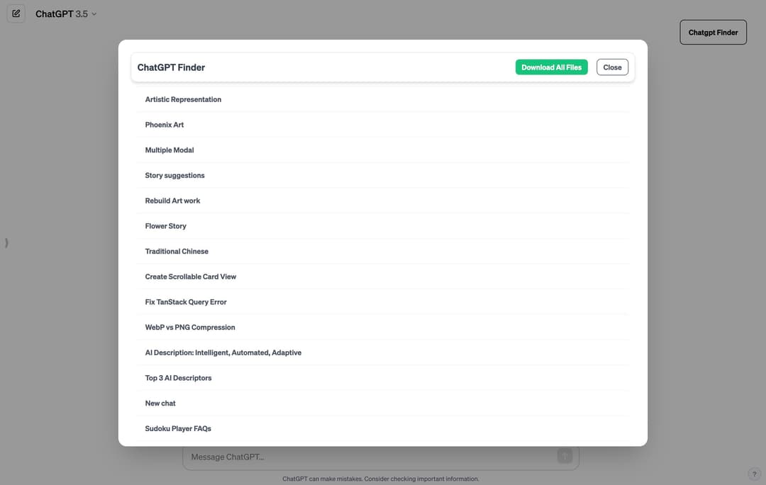 AItifact - Manage all your ChatGPT creations like magic